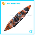 Professional Fishing Kayak Sit on Top Sea Canoe with Rudder